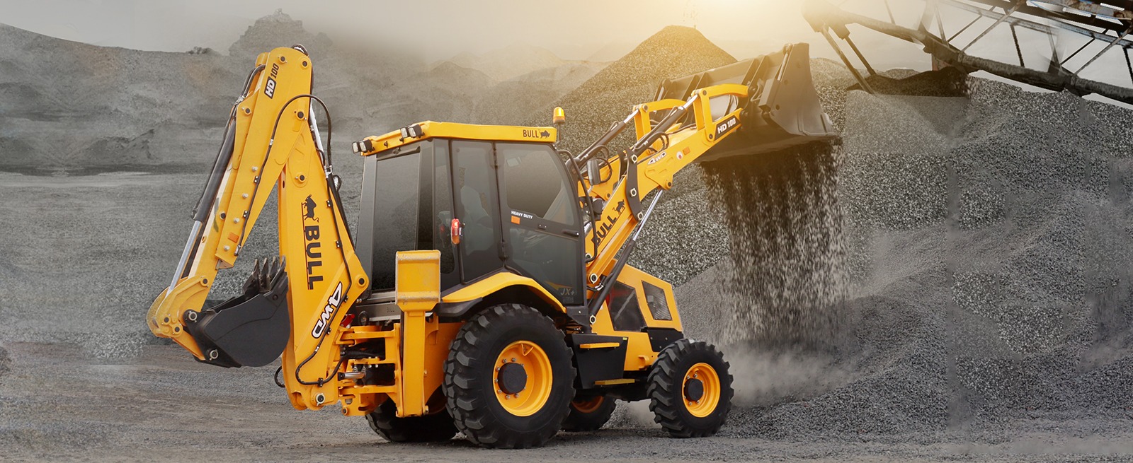 Construction Equipment | Bull HD 100 | BULL Machines Pvt Ltd