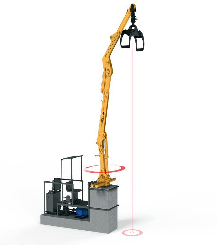 Concrete Radial loader