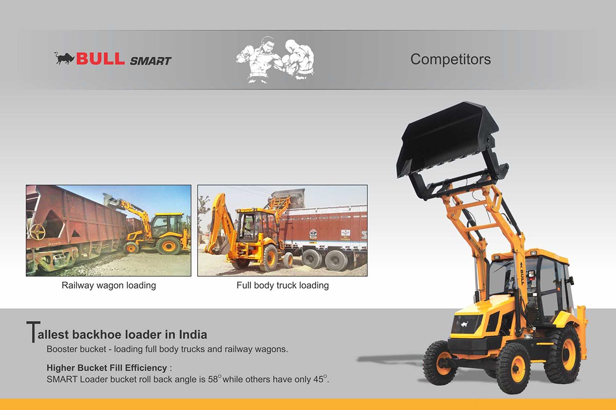 BULL Construction Equipment Bull Smart 60 BHL Backhoe Loader